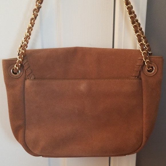 Tory Burch women's marion suede small flap shoulde - Picture 2 of 4